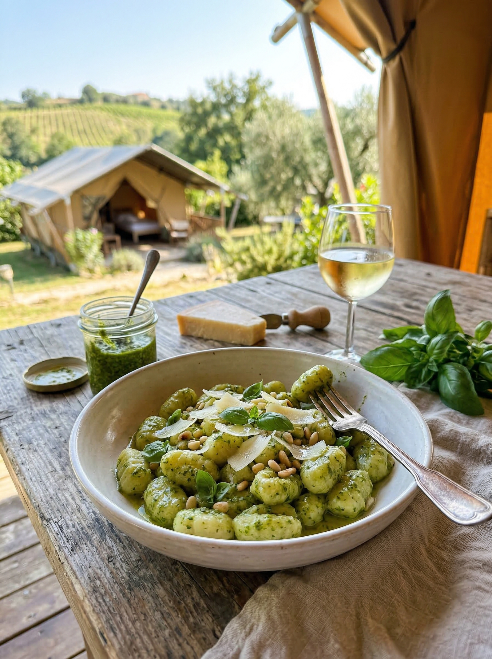 Gnocchi al Pesto